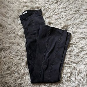 Stretchy black jeans, free people.